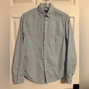 Express Men's XS Sky Blue Casual Shirt